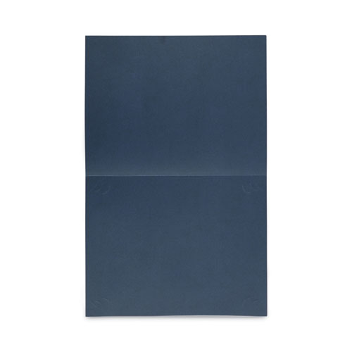 Universal Certificate/Document Cover, 8.5 x 11; 8 x 10; A4, Navy, 6/Pack (76897)