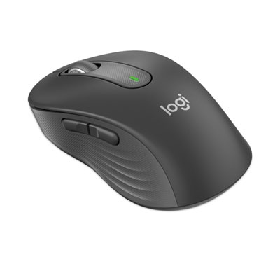 Signature M650 Wireless Mouse, Medium, 2.4 GHz Frequency, 33 ft Wireless Range, Right Hand Use, Graphite (910006250)