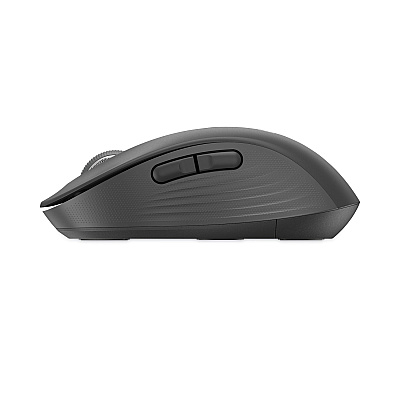 Logitech Signature M650 for Business Wireless Mouse, Medium, 2.4 GHz Frequency, 33 ft Wireless Range, Right Hand Use, Graphite (LOG910006272)