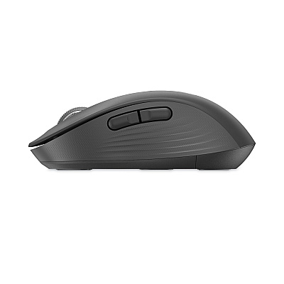 Logitech Signature M650 Wireless Mouse, Large, 2.4 GHz Frequency, 33 ft Wireless Range, Right Hand Use, Graphite (910006231)