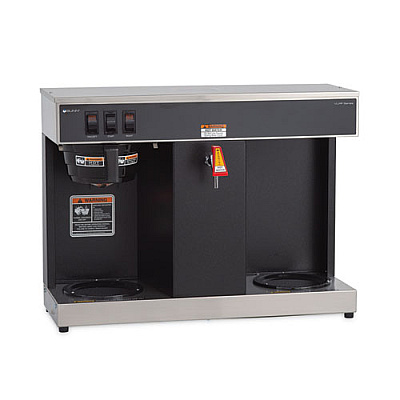 BUNN VLPF 12-Cup Automatic Coffee Brewer, Gray/Stainless Steel (BUN074000005)