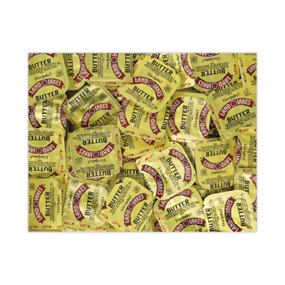 Land O' Lakes Butter Individual Serving Packets, 2.75 lb Box, 225 Packets/Box, Delivered in 1-4 Business Days (GRR90200445)