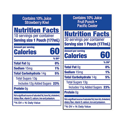 Capri Sun Fruit Juice Pouches Variety Pack, 6 oz, 40 Pouches/Carton (GRR22000593)