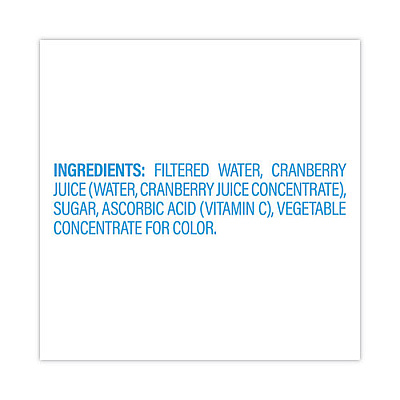 Ocean Spray Cranberry Juice Drink, Cranberry, 4 oz Cup, 48/Carton (GRR30700003)