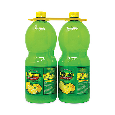 ReaLemon 100% Lemon Juice from Concentrate, 48 oz Bottle, 2/Carton (GRR22000913)