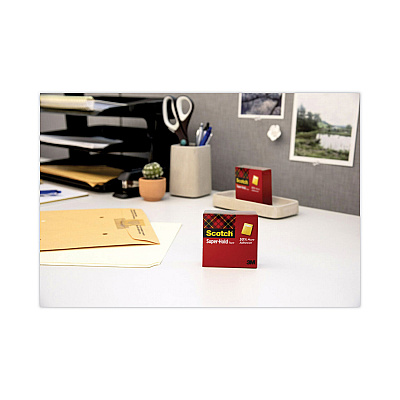 Scotch Super-Hold Tape Refill, 1" Core, 0.75" x 27.77 yds, Transparent, 6/Pack (MMM700K6)