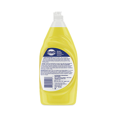 Dawn Professional Manual Pot/Pan Dish Detergent, Lemon, 38 oz Bottle (PGC45113EA)