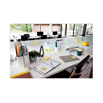 Post-it Notes Super Sticky Pads in Canary Yellow, Value Pack, 3" x 3", 90 Sheets/Pad, 24 Pads/Pack (MMM65424SSCY)