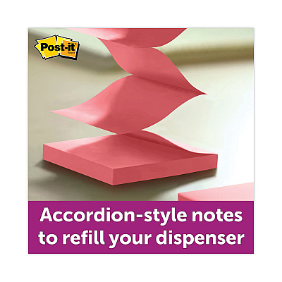 Post-it Pop-up Notes Super Sticky Cat Notes Dispenser, For 3 x 3 Pads, White, Includes (1) Rio de Janeiro Super Sticky Pop-up Pad (MMMCAT330)
