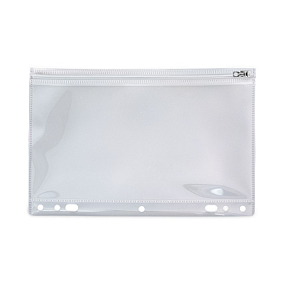 Angler's Zip-All Ring Binder Pocket, 8.5 x 11, Clear (AVTANG52)