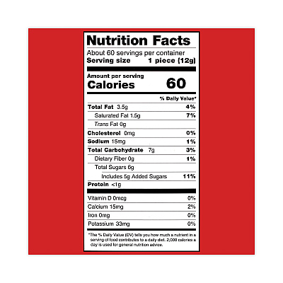 DeMet's Turtles Original Bite Size Candy, 0.42 oz, 60/Carton (GRR20905618)
