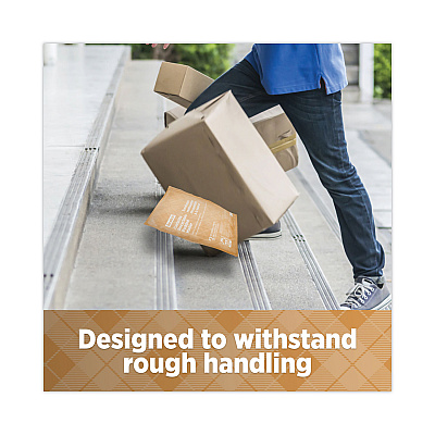 Scotch Curbside Recyclable Padded Mailer, #0, Bubble Cushion, Self-Adhesive Closure, 7 x 11.25, Natural Kraft, 100/Carton (MMMCR01)