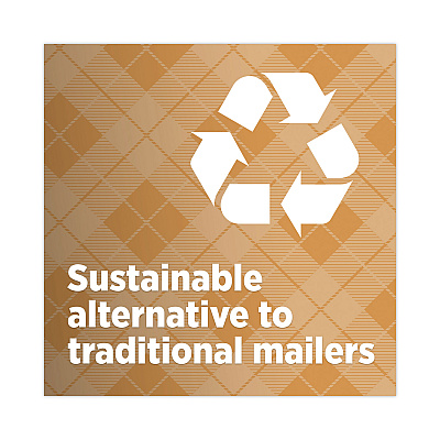 Scotch Curbside Recyclable Padded Mailer, #0, Bubble Cushion, Self-Adhesive Closure, 7 x 11.25, Natural Kraft, 100/Carton (MMMCR01)