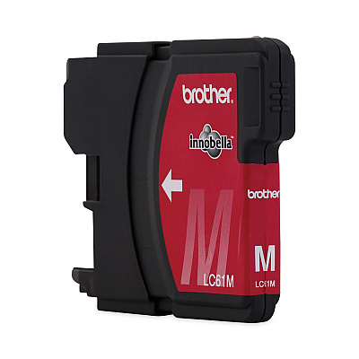 Brother LC61MS Innobella Ink, 325 Page-Yield, Magenta