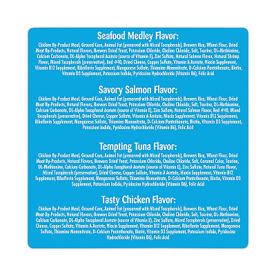 Temptations Cat Treats Mega Pack Variety, 6.3 oz Pouch, 4/Pack (GRR22000661)