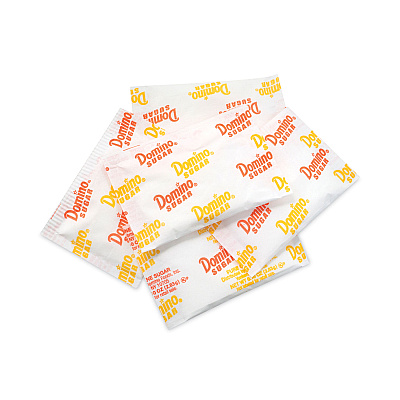 Domino Sugar Packets, 0.1 oz Packet, 2,000/Carton (GRR22000501)