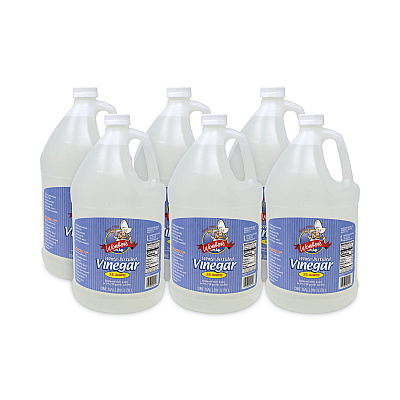 Woeber's White Distilled Vinegar, 1 gal Bottle, 6/Carton (GRR22001029)