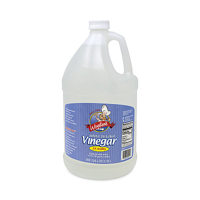 Woeber's White Distilled Vinegar, 1 gal Bottle, 6/Carton (GRR22001029)