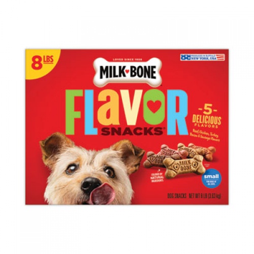 Milk-Bone Flavor Snacks Dog Biscuits, 8 lb Box, Delivered in 1-4 Business Days (22000649)