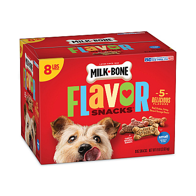Milk-Bone Flavor Snacks Dog Biscuits, 8 lb Box (GRR22000649)