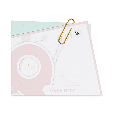 U Brands Paper Clips, Medium, Vinyl-Coated, Gold, 200 Clips/Box, 5 Boxes/Pack (UBR3619U0624)