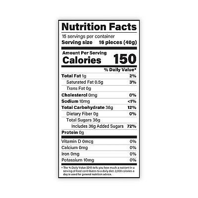 Albert's Assorted Fruit Chews, 1.5 lb Bag, Approx. 240 Pieces (GRR20901227)