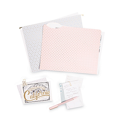 U Brands Delicate Details Filing Kit, 145 Pieces (UBR4866U0106)