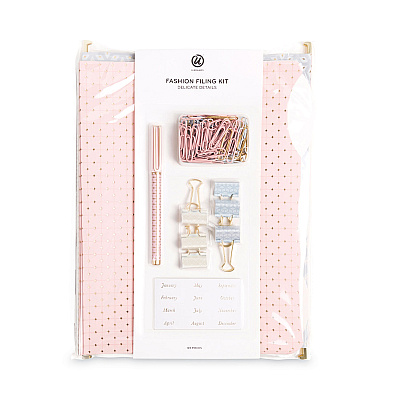 U Brands Delicate Details Filing Kit, 145 Pieces (UBR4866U0106)