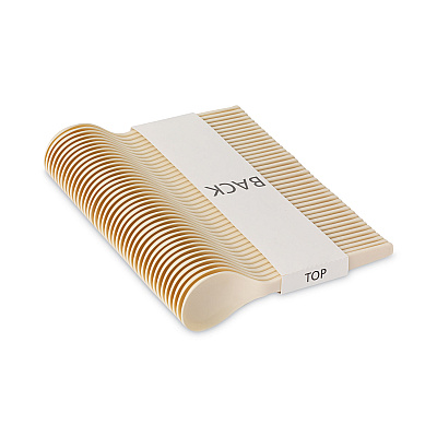 Dixie SmartStock Plastic Cutlery Refill, Soup Spoon, 6", Series-O Mediumweight, Beige, 40/Pack, 24 Packs/Carton (DXESSSOUP11B)