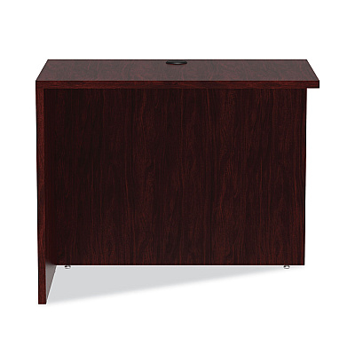 Alera Valencia Series Reversible Return/Bridge Shell, 35w x 23.63d x 29.5h, Mahogany (ALEVA353624MY)