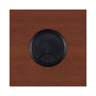 Alera Valencia Series Reversible Return/Bridge Shell, 42w x 23.63d x 29.5h, Medium Cherry (ALEVA354224MC)