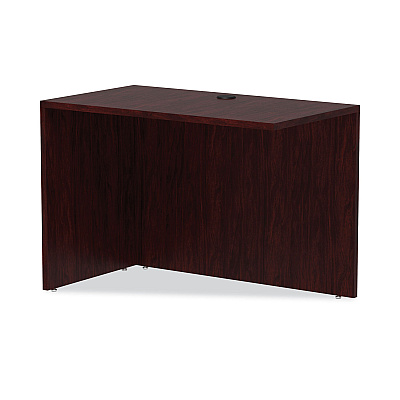 Alera Valencia Series Reversible Return/Bridge Shell, 42w x 23.63d x 29.5h. Mahogany (ALEVA354224MY)