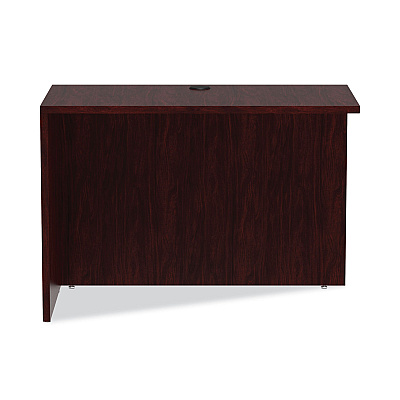 Alera Valencia Series Reversible Return/Bridge Shell, 42w x 23.63d x 29.5h. Mahogany (ALEVA354224MY)