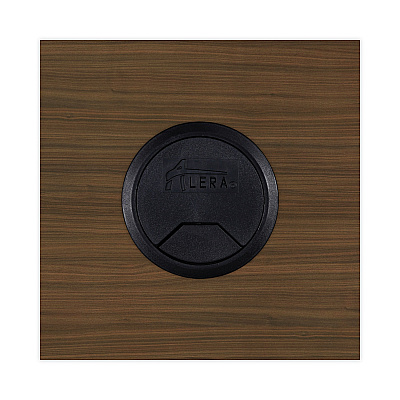 Alera Valencia Series Reversible Return/Bridge Shell, 42w x 23.63d x 29.5h, Modern Walnut (ALEVA354224WA)