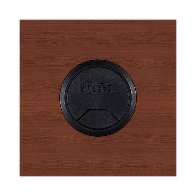 Alera Valencia Series Reversible Return/Bridge Shell, 47.25w x 23.63d x 29.5h, Cherry (ALEVA354824MC)