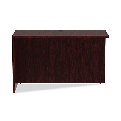 Alera Valencia Series Reversible Return/Bridge Shell, 47.25w x 23.63d x 29.5h, Mahogany (ALEVA354824MY)