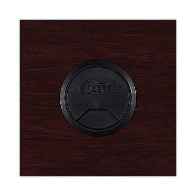 Alera Valencia Series Reversible Return/Bridge Shell, 47.25w x 23.63d x 29.5h, Mahogany (ALEVA354824MY)