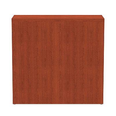 Alera Valencia Series Bookcase, Two-Shelf, 31.75w x 14d x 29.5h, Med Cherry (ALEVA633032MC)