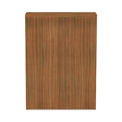 Alera Valencia Series Bookcase, Three-Shelf, 31.75w x 14d x 39.38h, Modern Walnut (ALEVA634432WA)