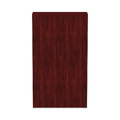 Alera Valencia Series Bookcase, Four-Shelf, 31.75w x 14d x 54.88h, Mahogany (ALEVA635632MY)
