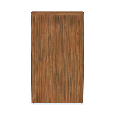 Alera Valencia Series Bookcase, Four-Shelf, 31.75w x 14d x 54.88h, Modern Walnut (ALEVA635632WA)