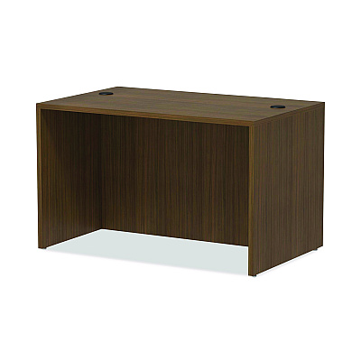 Alera Valencia Series Straight Front Desk Shell, 47.25" x 29.5" x 29.63", Modern Walnut (ALEVA214830WA)