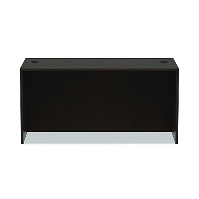 Alera Valencia Series Straight Front Desk Shell, 59.13" x 29.5" x 29.63", Espresso (ALEVA216030ES)