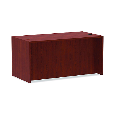 Alera Valencia Series Straight Front Desk Shell, 59.13" x 29.5" x 29.63", Medium Cherry (ALEVA216030MC)