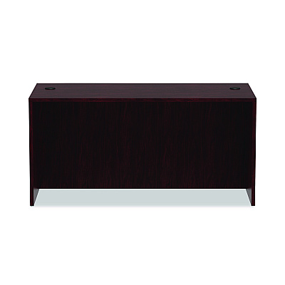 Alera Valencia Series Straight Front Desk Shell, 59.13" x 29.5" x 29.63", Mahogany (ALEVA216030MY)
