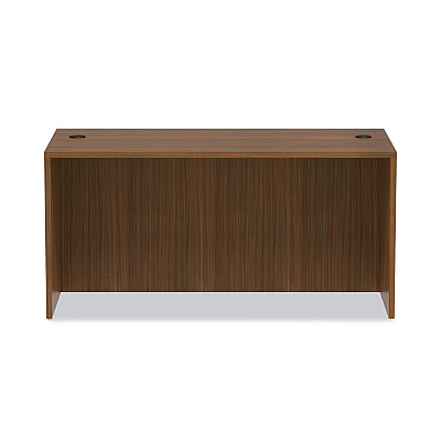 Alera Valencia Series Straight Front Desk Shell, 59.13" x 29.5" x 29.63", Modern Walnut (ALEVA216030WA)