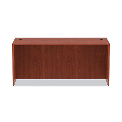 Alera Valencia Series Straight Front Desk Shell, 65" x 29.5" x 29.63", Medium Cherry (ALEVA216630MC)