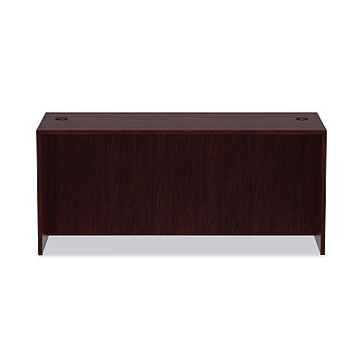 Alera Valencia Series Straight Front Desk Shell, 65" x 29.5" x 29.63", Mahogany (ALEVA216630MY)