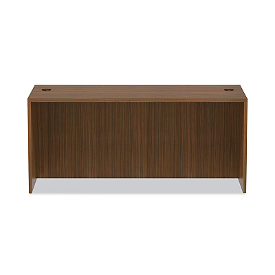 Alera Valencia Series Straight Front Desk Shell, 65" x 29.5" x 29.63", Modern Walnut (ALEVA216630WA)