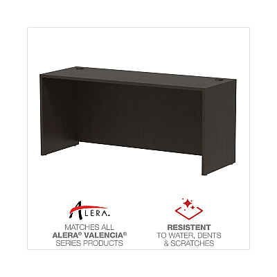 Alera Valencia Series Credenza Shells, 65w x 23.6d x 29.5h, Espresso (ALEVA256624ES)